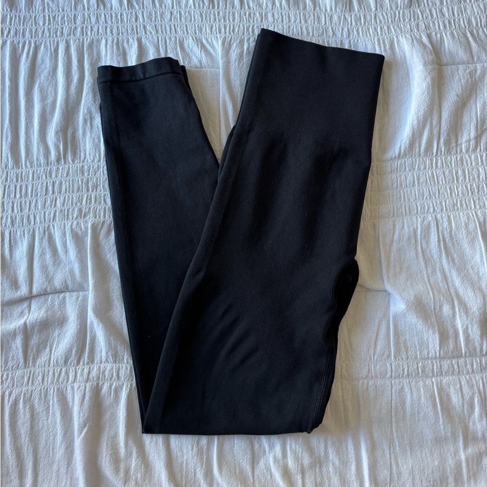 Gymshark cotton ribbed leggings, size large